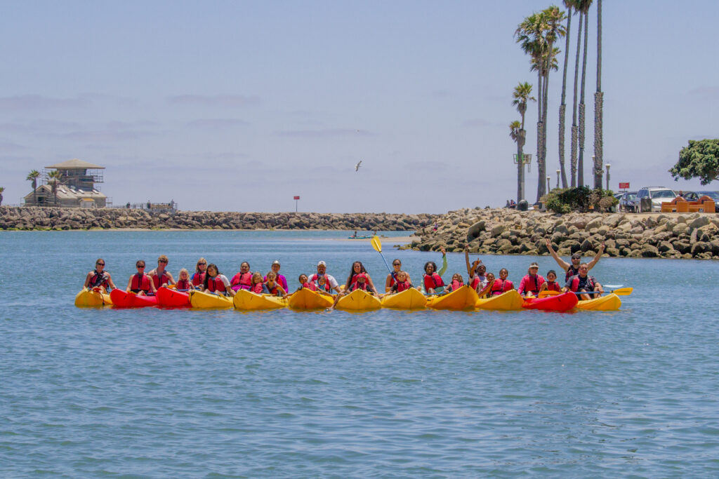 Group Kayaking